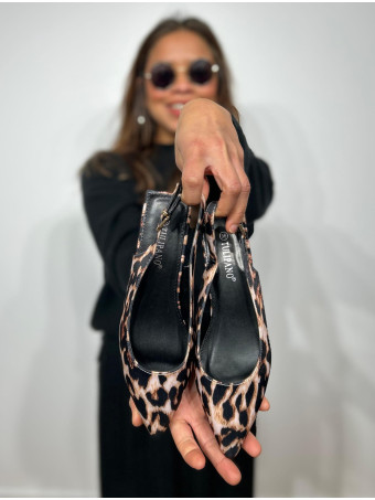 Zapato Destalonado HERLITTA Print HEVE