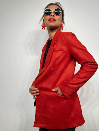 Blazer Soft Cruzada SHERILLA Rojo HEVE