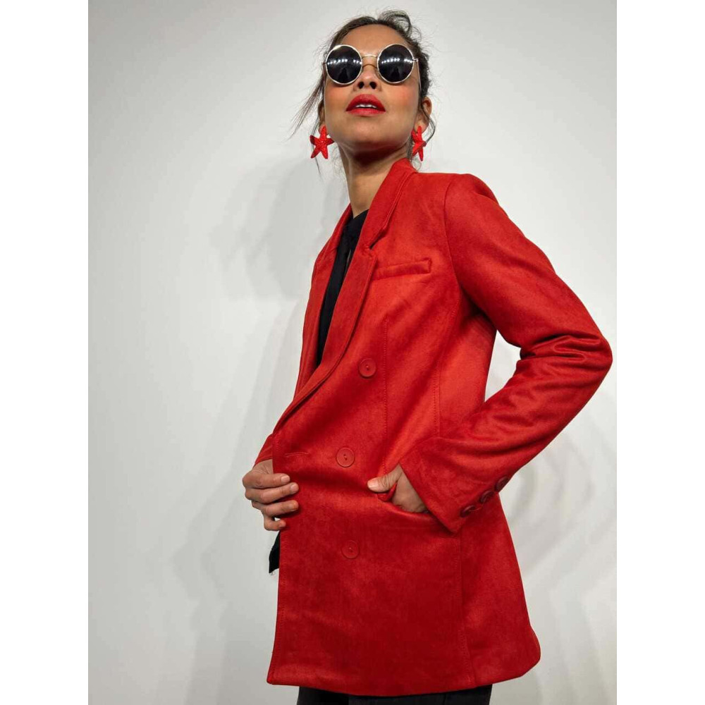 Blazer Soft Cruzada SHERILLA Rojo HEVE