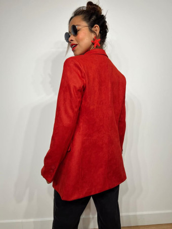 Blazer Soft Cruzada SHERILLA Rojo HEVE