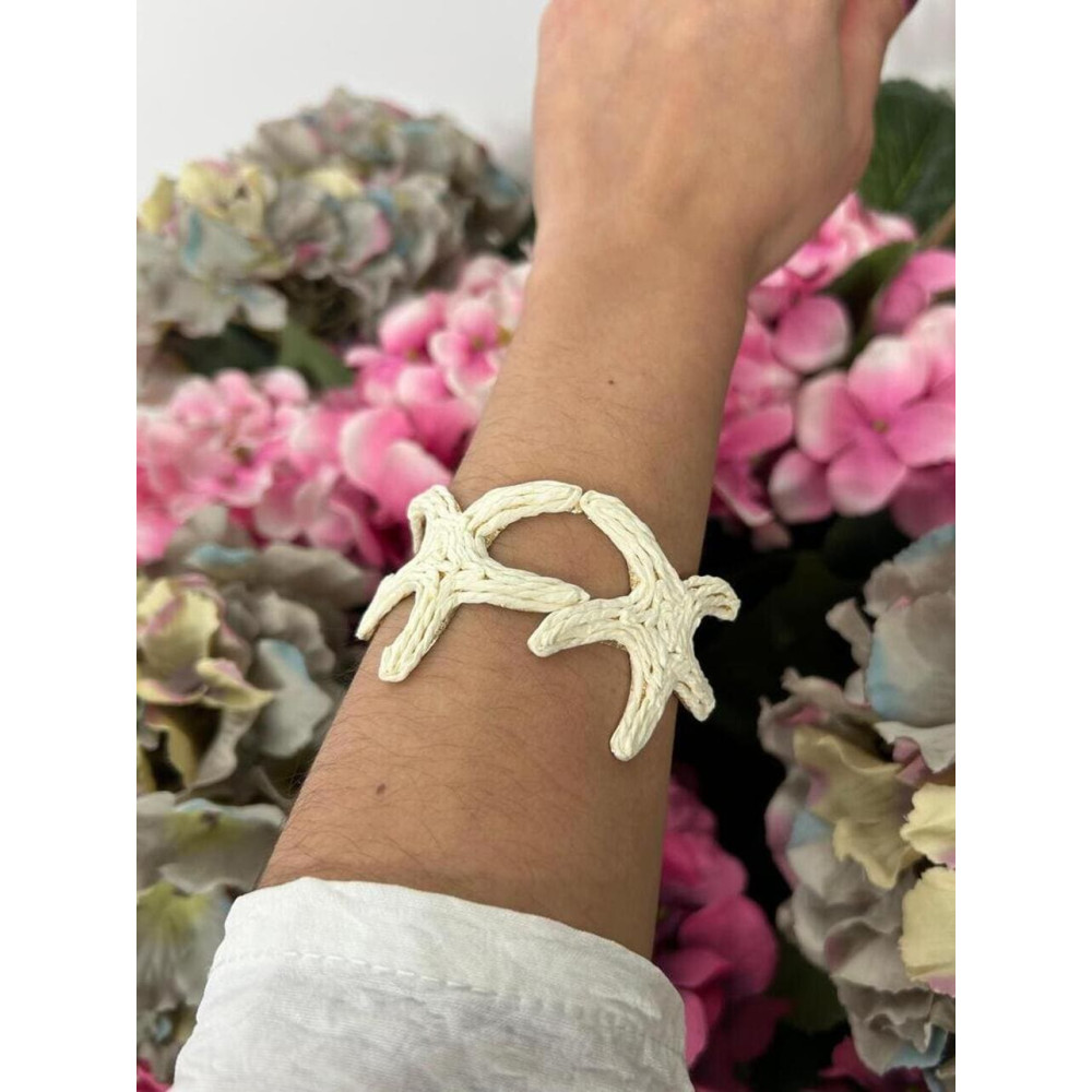 Brazalete Combinado Estrella de Mar Crudo HEVE