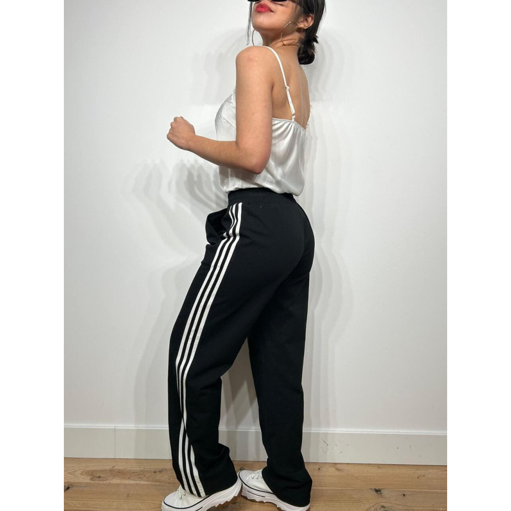 Pantalón Sporty Franja DERBY Negro HEVE