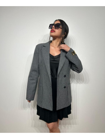 Blazer Pata Gallo NOELAN Gris HEVE