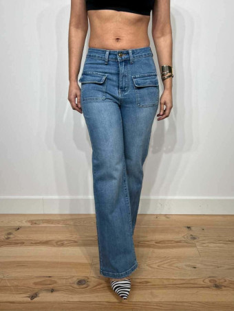 Jeans Straight High Waist MALTER HEVE