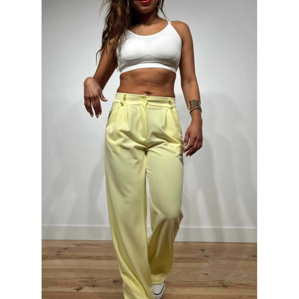 Pantalón Tailoring ROLLANCE Amarillo HEVE