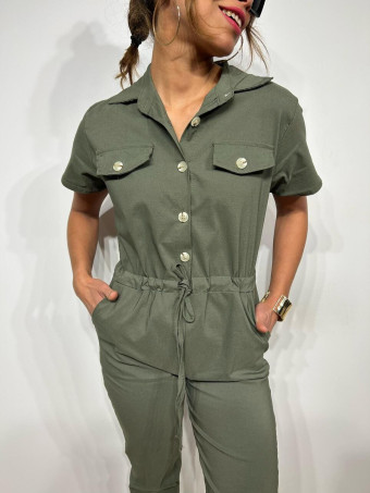 Mono Largo Camisero VENTURE Verde Militar HEVE