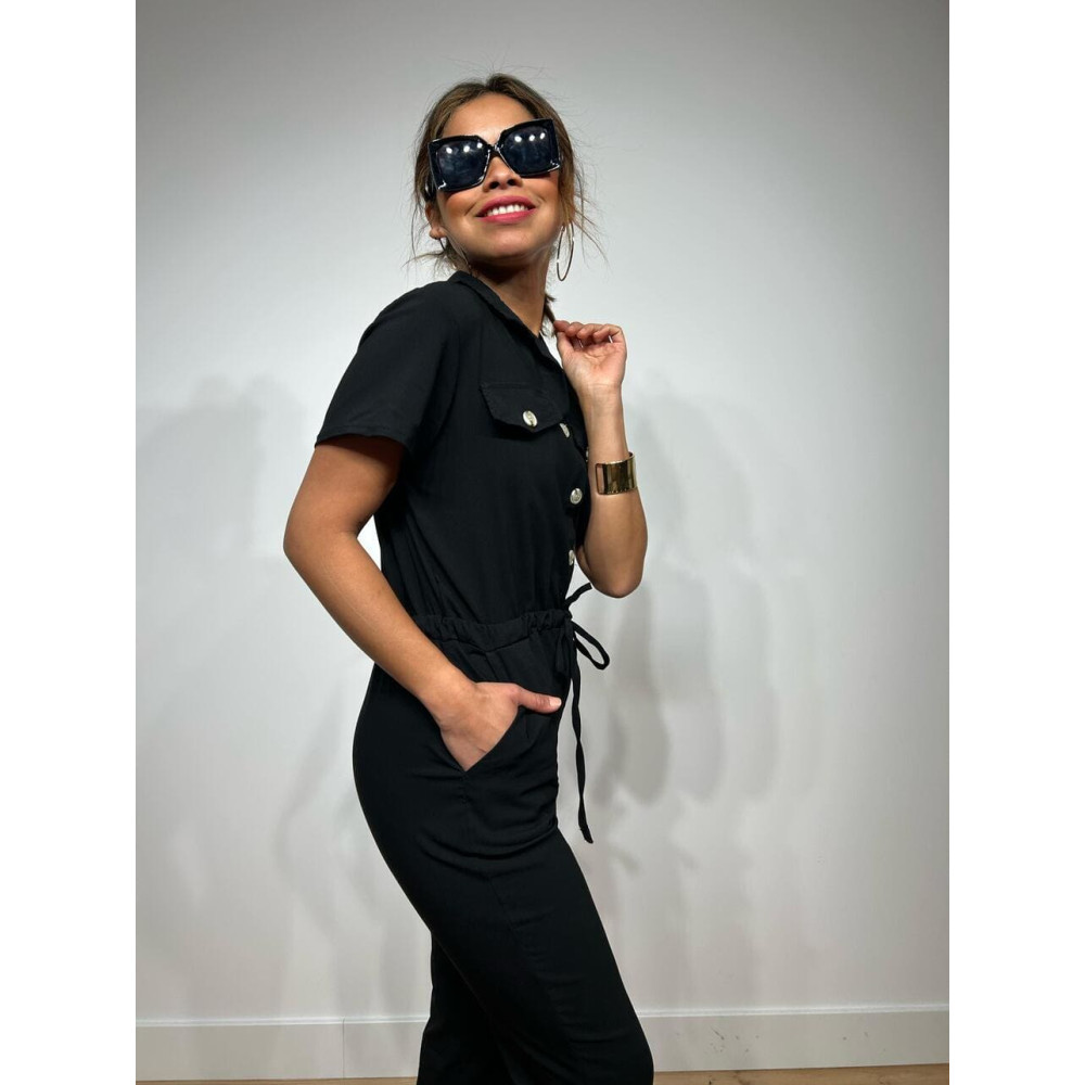 Mono Largo Camisero VENTURE Negro HEVE