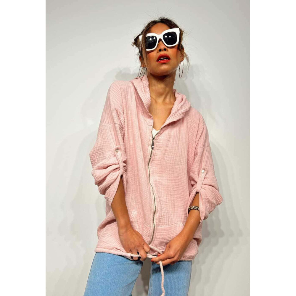Chaqueta Ligera Estructura BRUBAKER Rosa HEVE