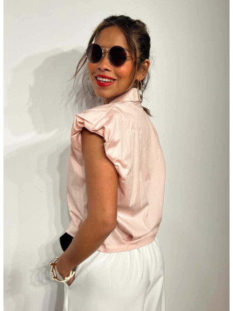 Blusa Popelín BLUESTRY Rosa HEVE