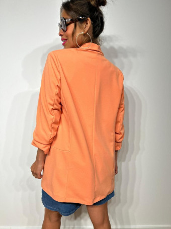 Blazer Frunces BIANCA Coral Claro HEVE