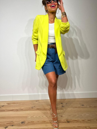 Blazer Frunces BIANCA Lima HEVE