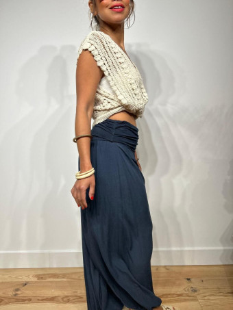 Pantalón Harem ALADDÍN Marino HEVE