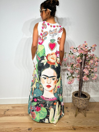 Vestido Oversize Estampado Frida HEVE