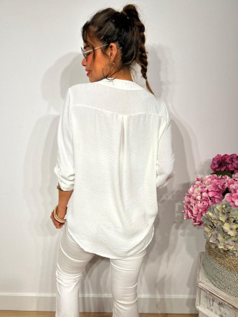 Camisa Fluida FLOSSIE Blanco HEVE