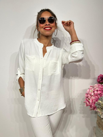 Camisa Fluida FLOSSIE Blanco HEVE