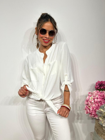 Camisa Fluida FLOSSIE Blanco HEVE