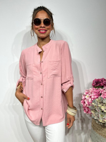 Camisa Fluida FLOSSIE Nude HEVE