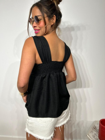 Cuerpo Evasé Tirantes RUSTYBELLE Negro HEVE