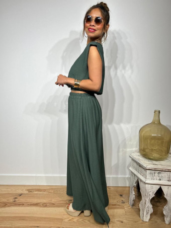 Conjunto Blusa y Falda VIONCE Verde HEVE