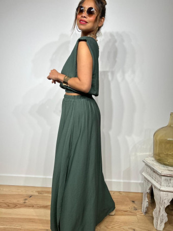 Conjunto Blusa y Falda VIONCE Verde HEVE