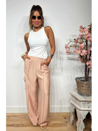 Conjunto Camisero Cargo WENCORY Nude HEVE