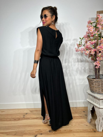 Conjunto Blusa y Falda VIONCE Negro - heve