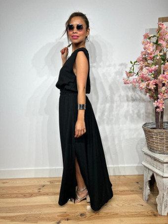 Conjunto Blusa y Falda VIONCE Negro - heve
