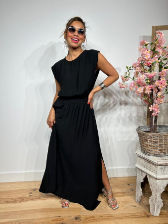 Conjunto Blusa y Falda VIONCE Negro - heve