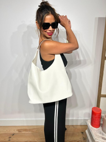 Bolso Hobo Grande VIMOTY Blanco heve