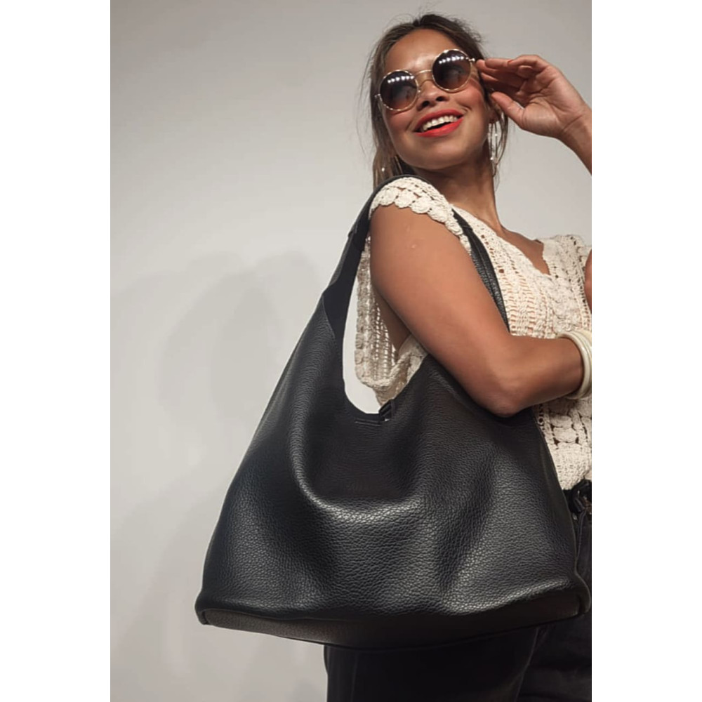 Bolso Hobo Grande VIMOTY Negro heve Bolso Hobo Grande VIMOTY Negro heve