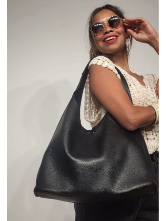 Bolso Hobo Grande VIMOTY Negro heve