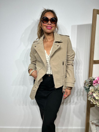 Biker Antelina BARTOW Beige HEVE