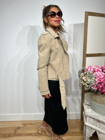 Biker Antelina BARTOW Beige HEVE