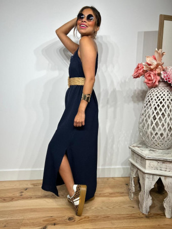 Vestido Lencero REENIE Marino HEVE