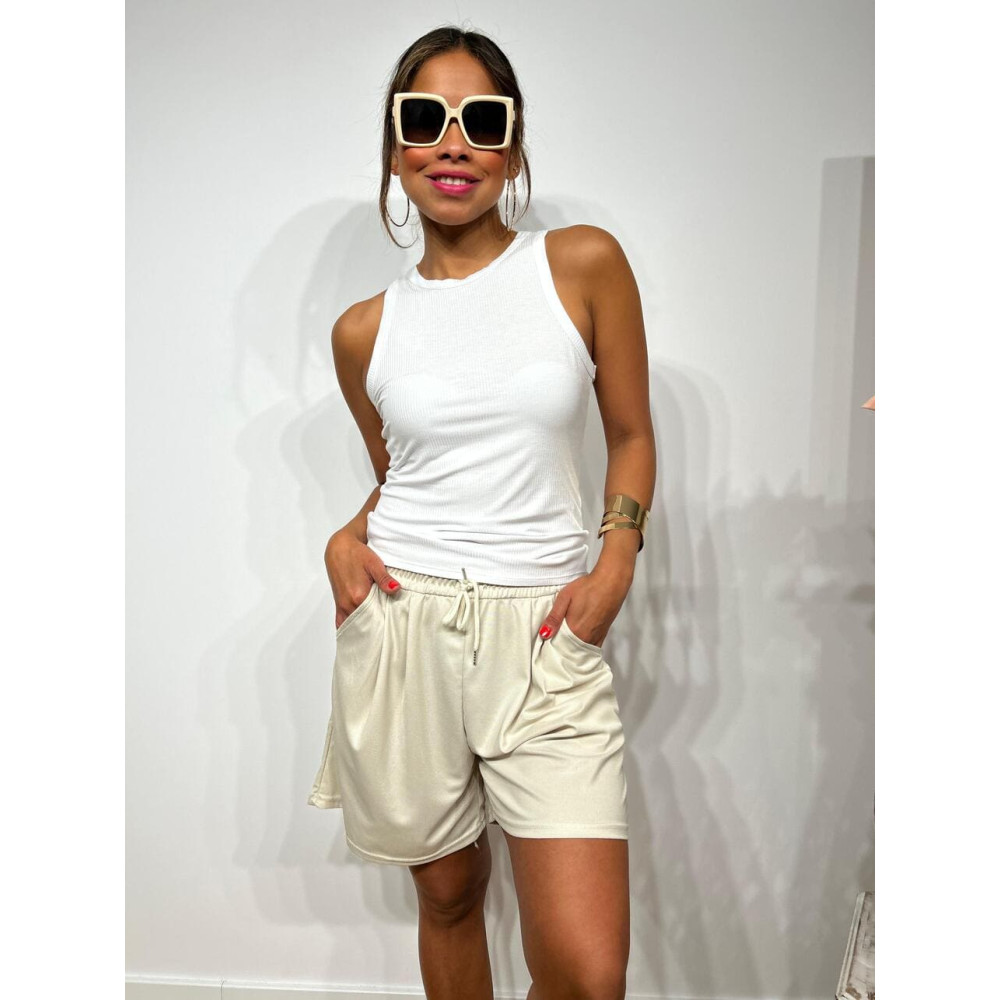 Short Básico Ligero CHANDEER Beige HEVE Short Básico Ligero CHANDEER Beige HEVE
