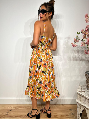 Vestido Tirantes Estampado RIYA HEVE