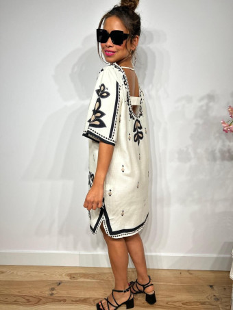 Vestido Corto Estampado DAYAMAY HEVE