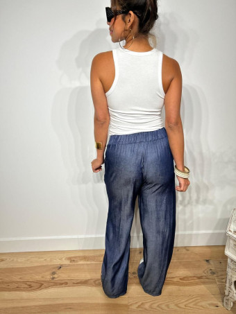 Pantalón Casual Ligero CHESIKO Dark Blue HEVE
