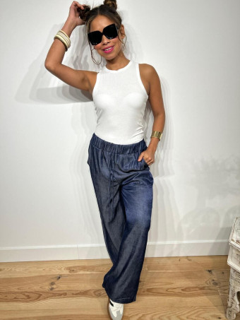Pantalón Casual Ligero CHESIKO Dark Blue HEVE