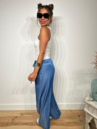 Pantalón Casual Ligero CHESIKO Blue Jean HEVE