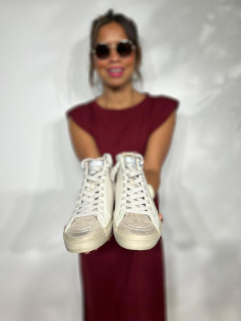 Sneaker Abotinada Retro GIAMOND Rosa HEVE