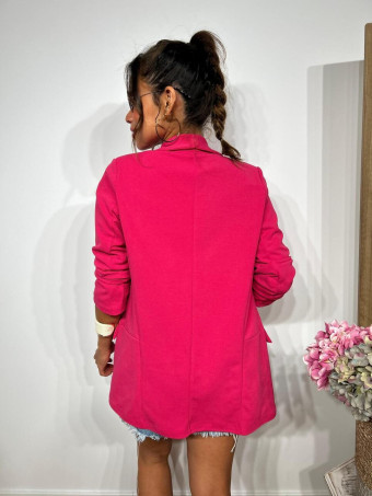 Blazer Frunces BIANCA Fucsia HEVE