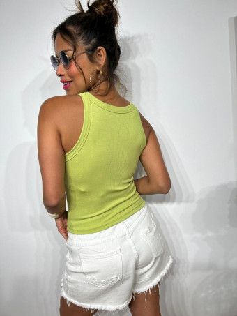 Camiseta Básica con Copas CHEKKO Lima HEVE