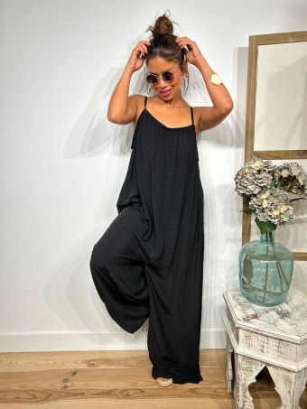 Mono Oversize Plumeti ARBORIBA Negro HEVE