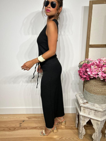 Conjunto Cuerpo y Falda KAMOSH Negro HEVE