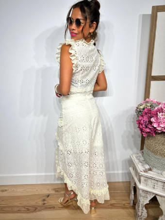 Conjunto Boho Chic BEFIRA Beige HEVE