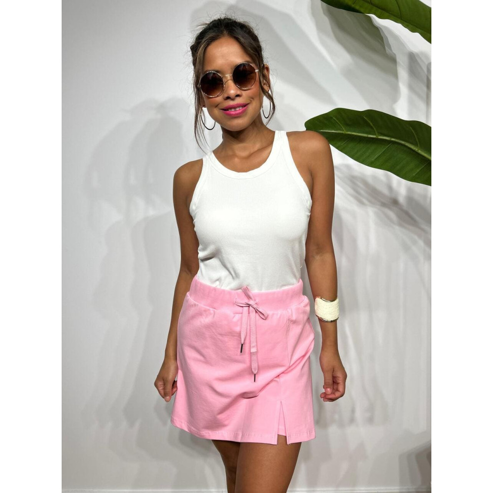 Falda Pantalón Sporty BLASSOME Rosa HEVE Falda Pantalón Sporty BLASSOME Rosa HEVE