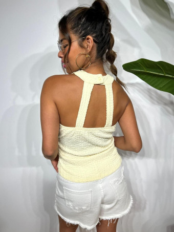 Cuerpo Drapeado Estructura SONTESKY Amarillo HEVE