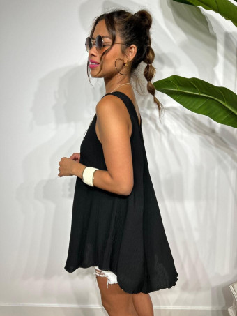 Cuerpo Evasé con Collar LAMARKIE Negro HEVE