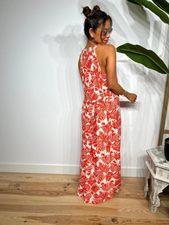 Vestido Halter Estampado FLAWLESS HEVE